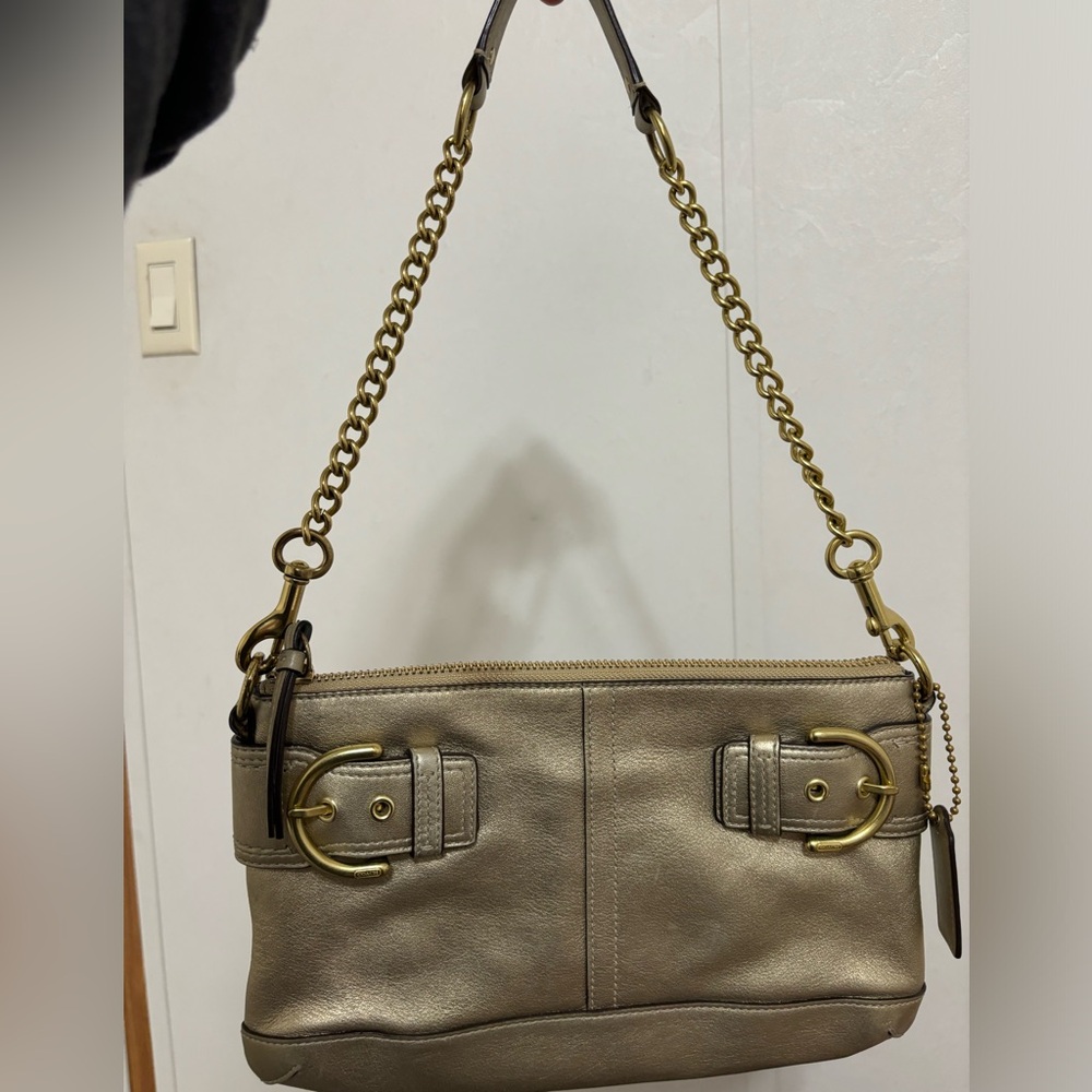 Gold Coach purse
